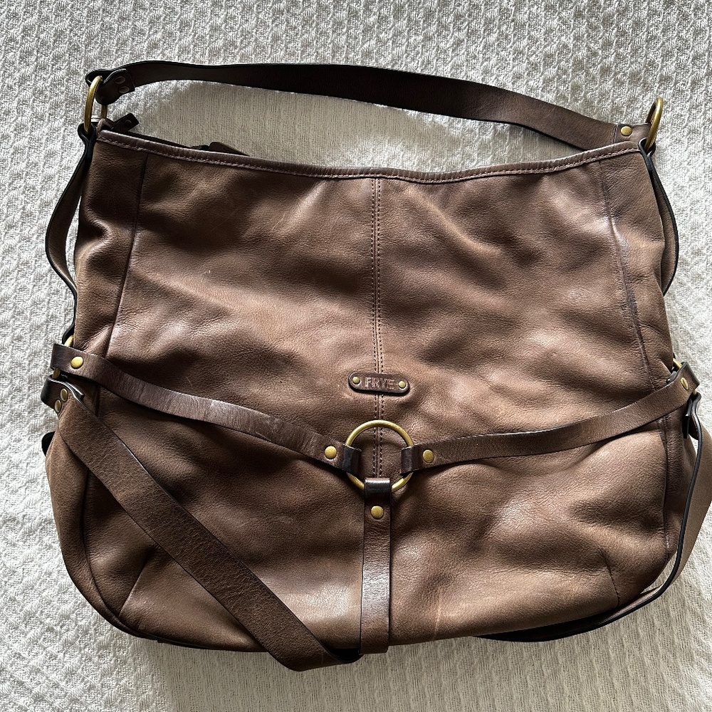 Frye Leather Hobo Shoulder Bag - Picture 4 of 4